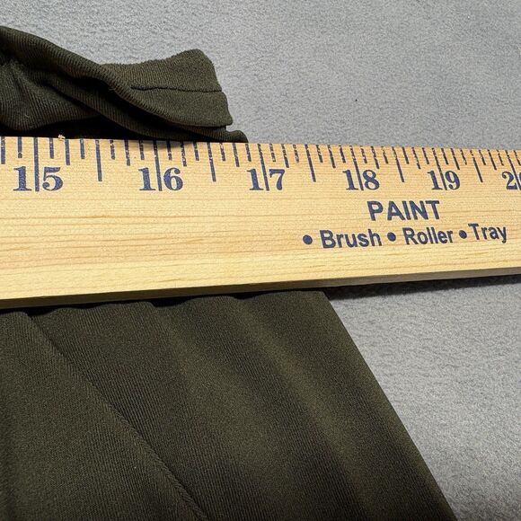 Lululemon Size 14 Keep Moving Pant 7/8 High Rise Green Paperbag Elastic Waist - Picture 6 of 11